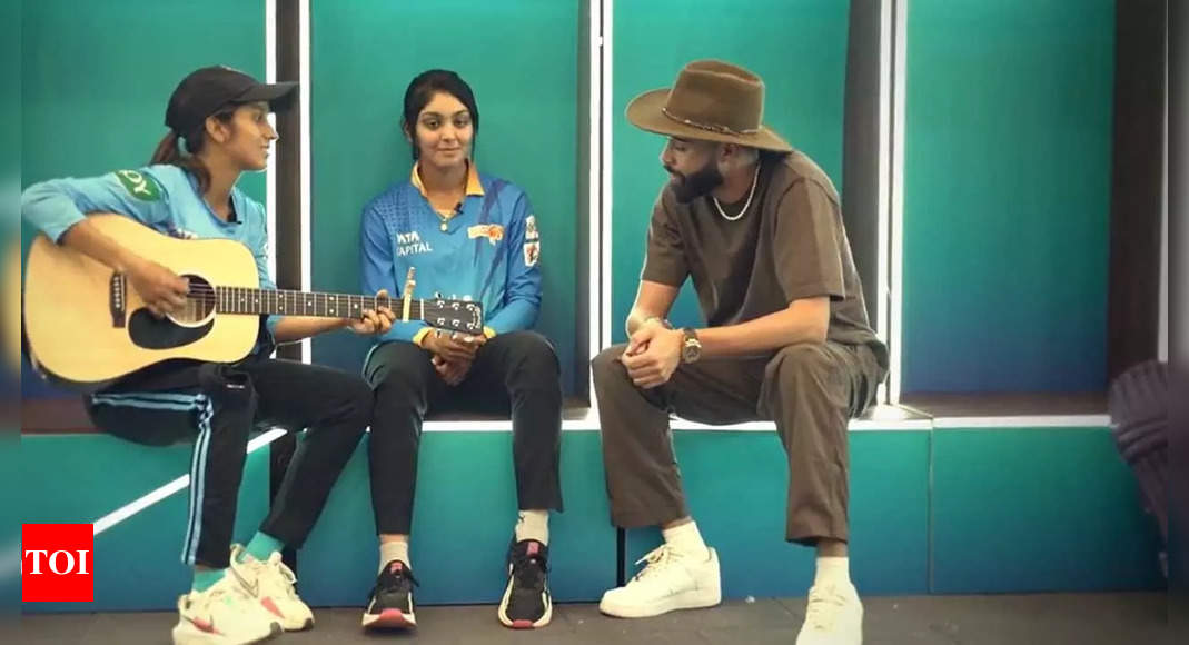 WATCH: Before WPL Opening Ceremony, a jam session between Jemimah Rodrigues, Harleen Deol and Punjabi singer AP Dhillon | Cricket News – Times of India