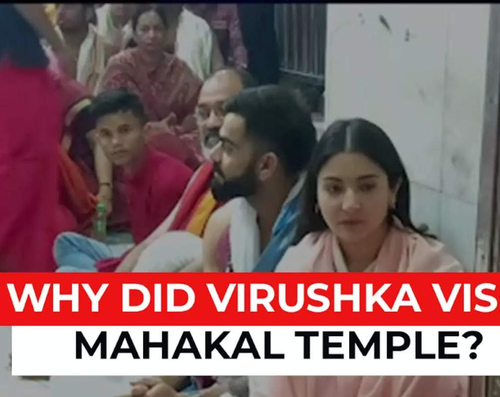 
Watch: Anushka Sharma, Virat Kohli visit Mahakaleshwar temple in Ujjain
