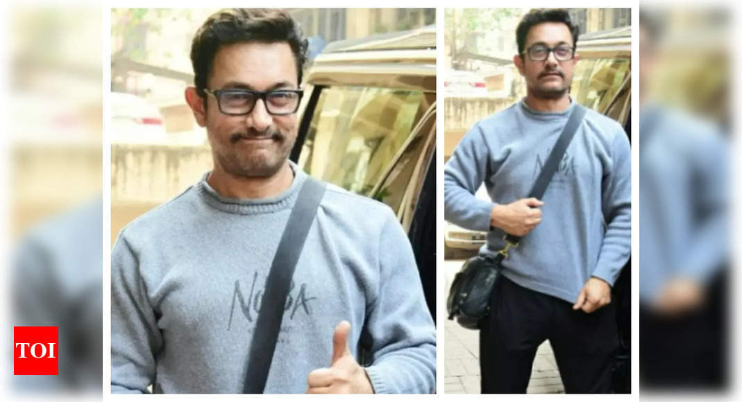 Aamir Khan spotted in a brand new look outside Zoya Akhtar’s office – Times of India