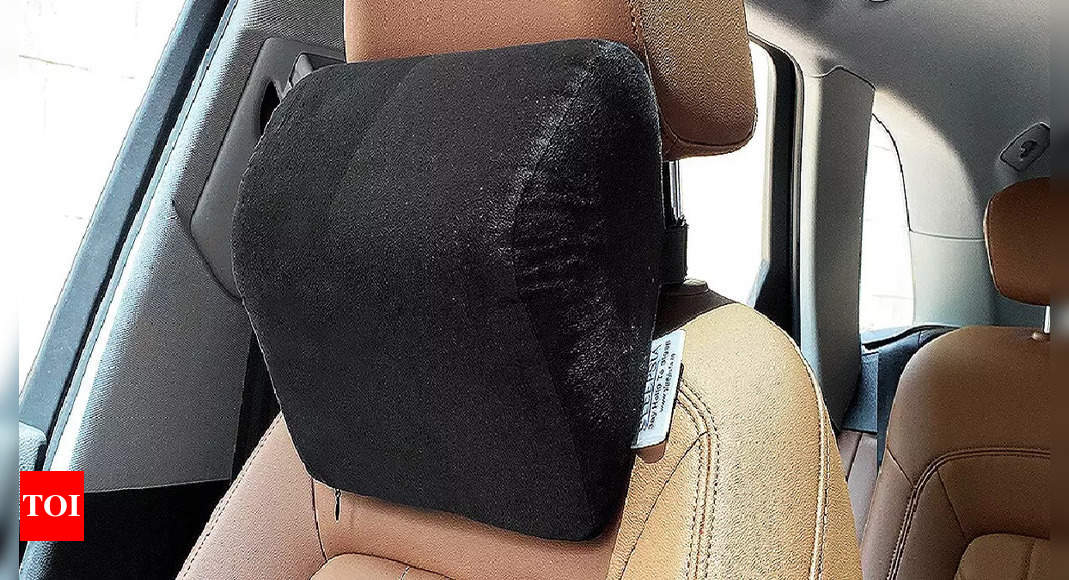 Neck Pillow Cushion Car Headrest Neck Pillow - China Car Headrest Neck  Pillow, Car Neck Headrest Pillow