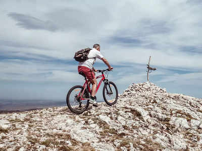 Mountain Bike Folding 21-Speed Men Bikes MTB Bicycle School Dual
