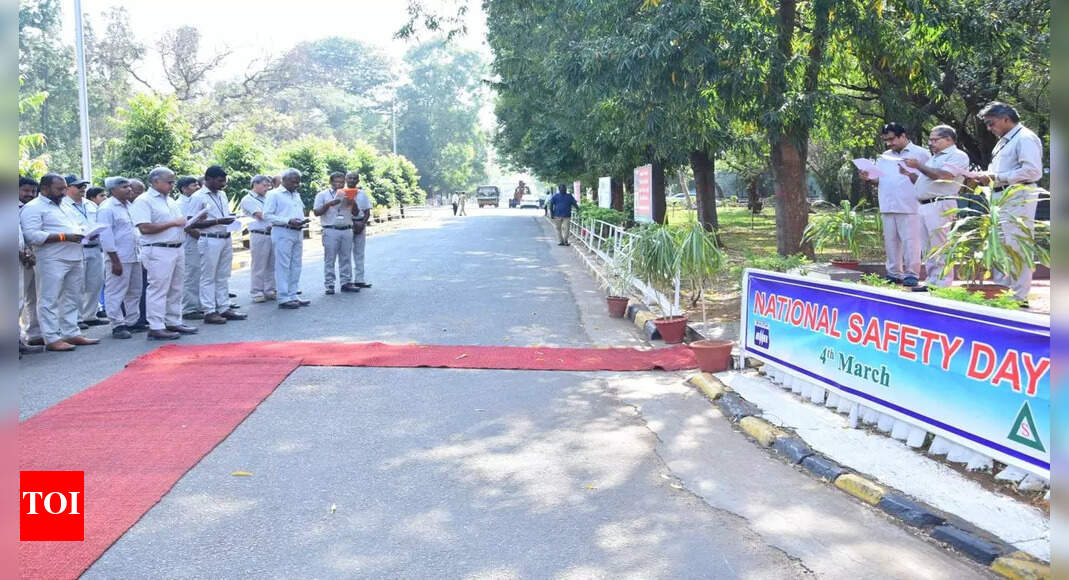 Bhel Trichy observes National Safety Day Trichy News Times of India