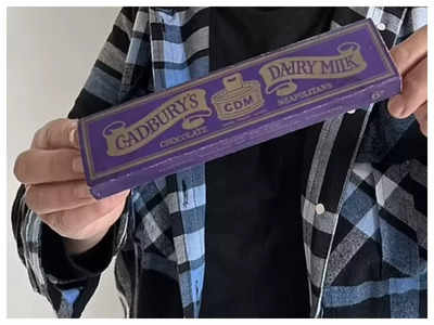 100-year-old Dairy Milk wrapper found under the floorboards of a UK house