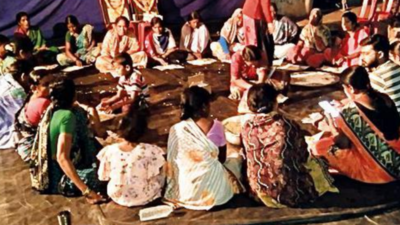 Protesters squat in Karnataka's Lakkundi gram panchayat seeking land rights