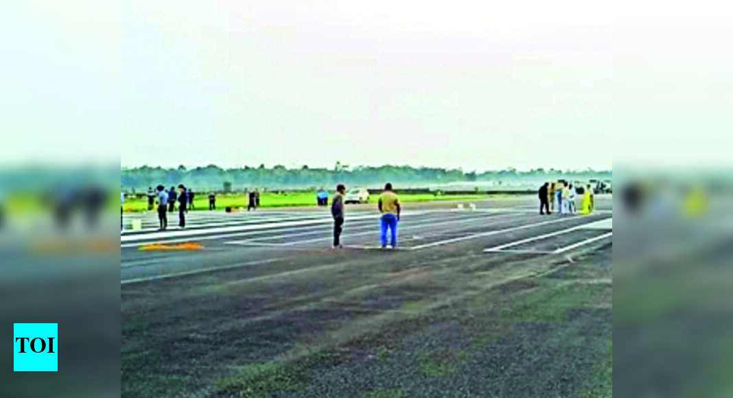 Airport Work On Dibrugarh Airport Runaway Extension Begins Guwahati