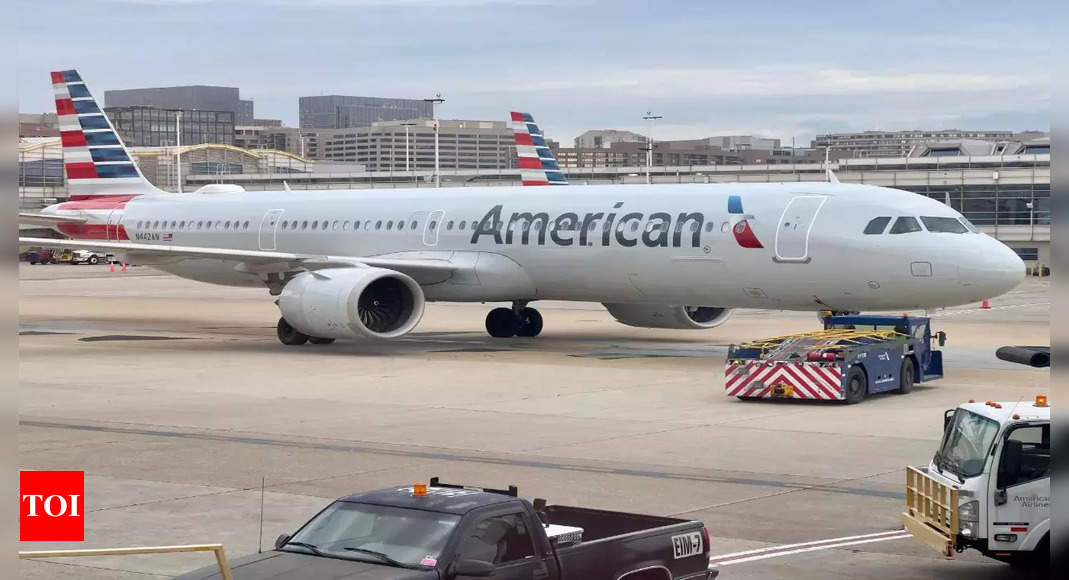 American Airlines flyer urinated on fellow passenger in drunken state: Sources | India News – Times of India