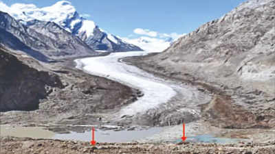 Two retreating Ladakh glaciers alarm scientists