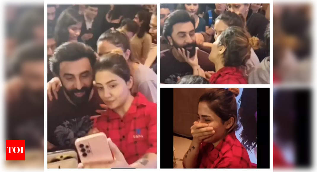 Ranbir Kapoor's Fan Cries, Touches His Face During 'Tu Jhooti Main Makkar'  Event And The Internet Is Not Happy - Entertainment