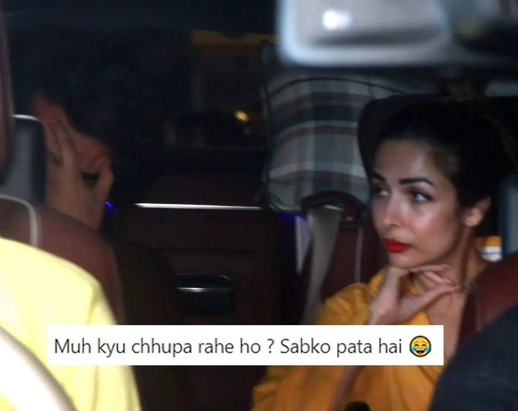
'Munh kyun chhupa rahe ho?': Arjun Kapoor, Malaika Arora trolled as they get papped together at Rhea Kapoor's birthday party
