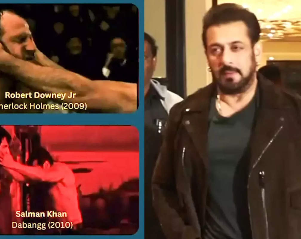 
Twitter user claims Salman Khan's fight scene in 'Dabangg' was copied from Robert Downey Jr's 'Sherlock Holmes'
