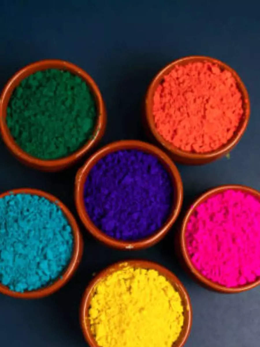 how to make holi colours at home in hindi