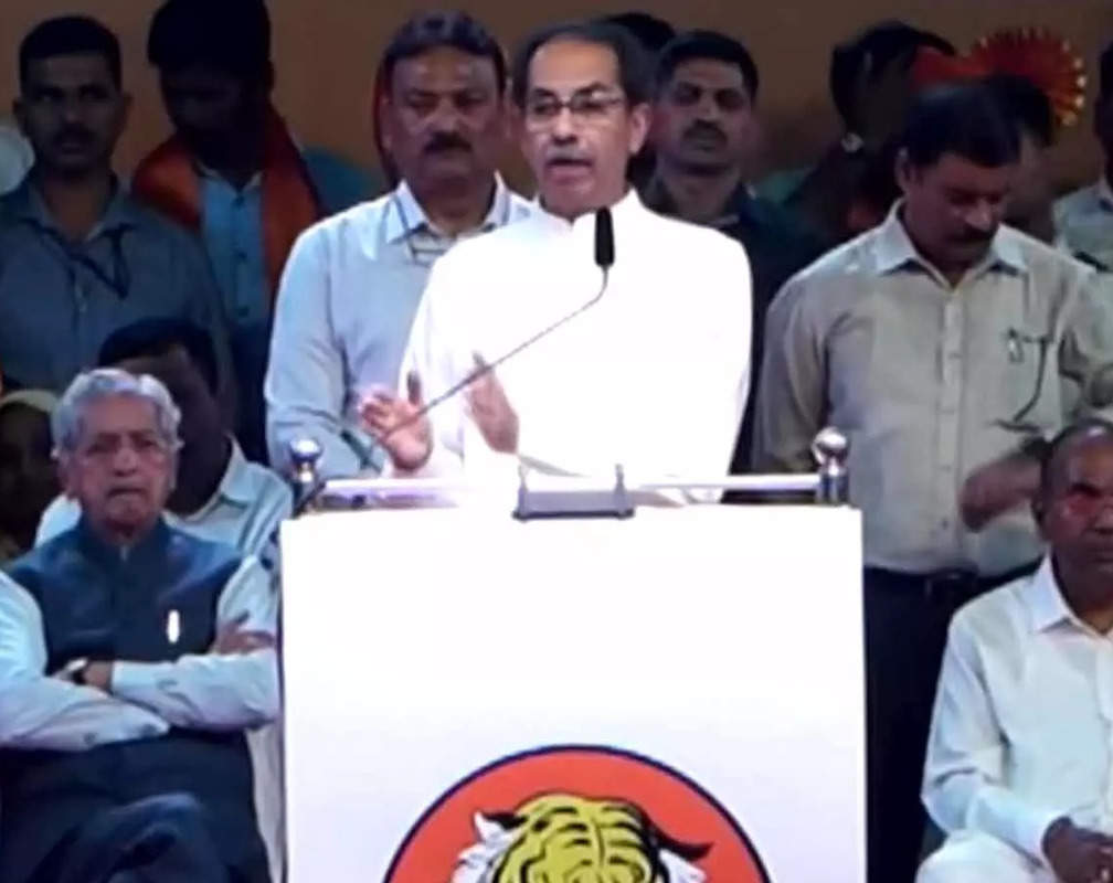 
“Did we get freedom by sprinkling gaumutra”: Uddhav Thackeray hits out at BJP-RSS

