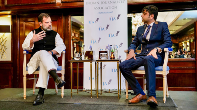 Rahul Gandhi accuses PM Modi of defaming India abroad, denying China took India’s land