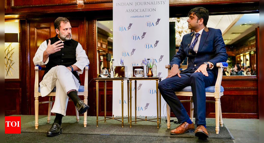 Rahul Gandhi accuses PM Modi of defaming India abroad, denying China ...