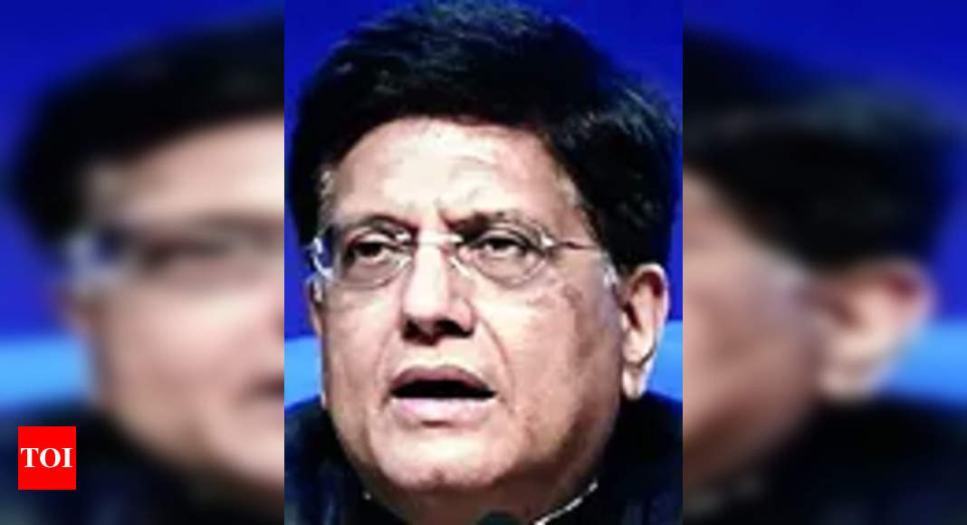 Double export cover: Piyush Goyal to ECGC – Times of India