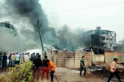 Chemical unit gutted in midnight inferno, none hurt