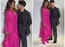 Priyanka Chopra rocks daring hot pink ensemble on night out with Nick Jonas at Paris Fashion week - WATCH