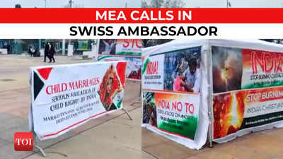 Anti-India posters at UN office in Geneva: Swiss envoy summoned