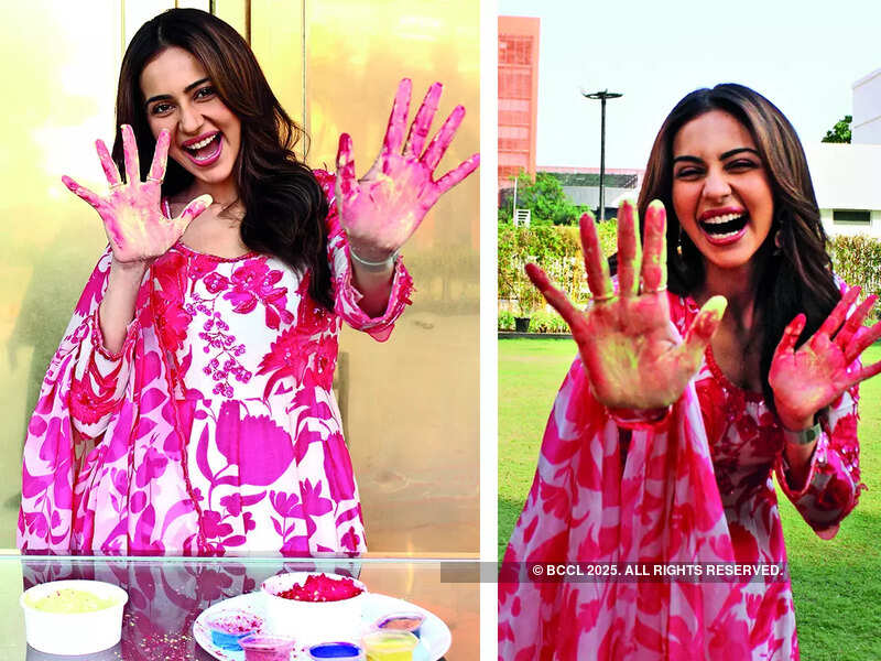 For me, Holi is all about colours & good times with loved ones: Rakul Preet  | Hindi Movie News - Times of India