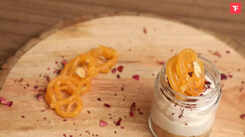 Watch: How to make Rabdi Jalebi Cheesecake Jars