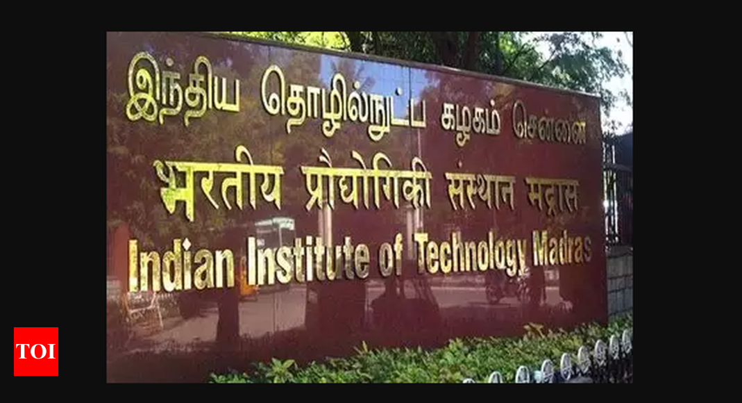 IIT-Madras launches four-year online BS degree programme – Times of India