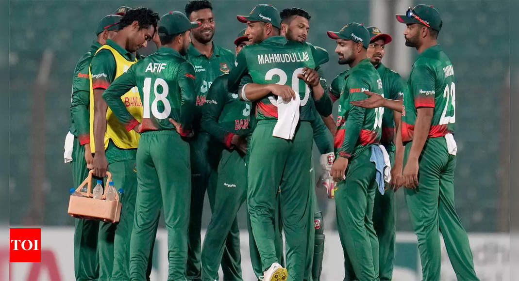 3rd ODI: Bangladesh avoid series whitewash with consolation win against England | Cricket News – Times of India