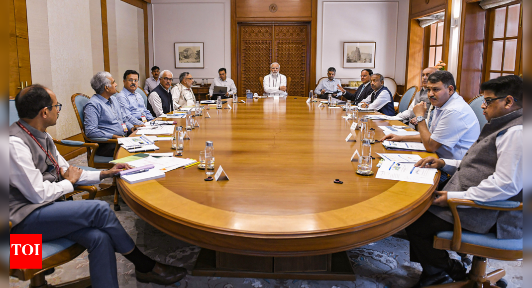 Pm Modi: Daily forecasts, fire audits of hospitals: PM Modi chairs high ...