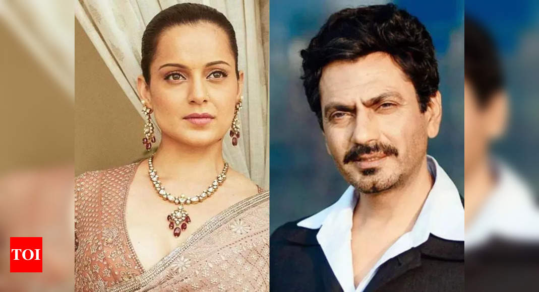 Kangana Ranaut reacts as Nawazuddin Siddiqui breaks silence on allegations made by his wife Aaliya – Times of India