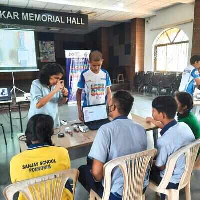 Specially-abled children get insights on robotics, coding