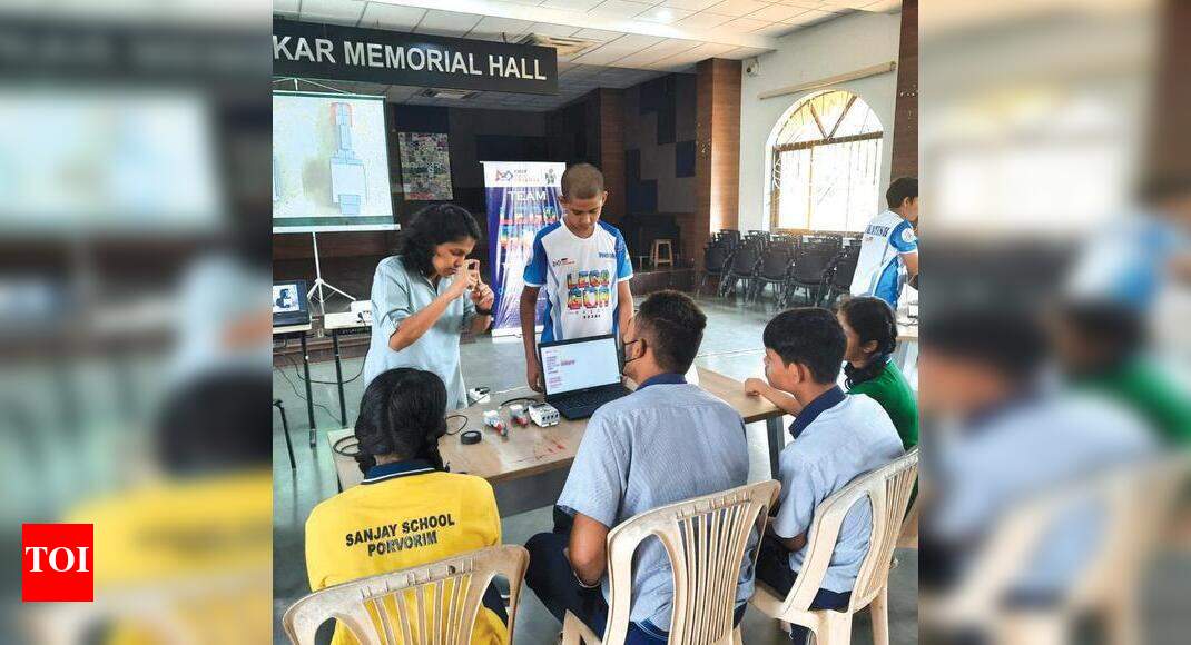 Specially-abled children get insights on robotics, coding in Goa | Goa ...