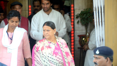 CBI questions former Bihar CM Rabri Devi for four hours in rail job 'scam'