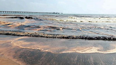Oil leaked in Tamil Nadu's Nagai spreading along coast, say experts