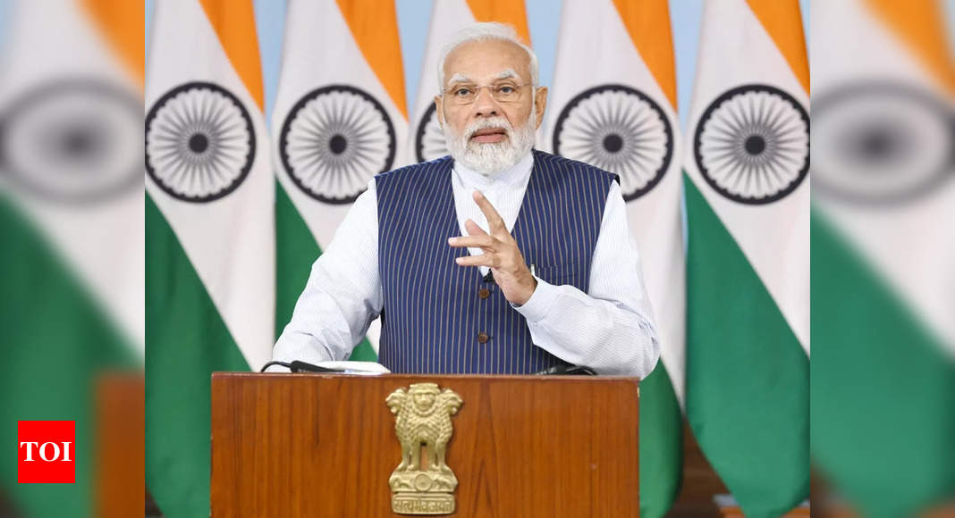 PM Modi begins two-day visit to NE; to attend swearing-in ceremonies in three states | India News – Times of India