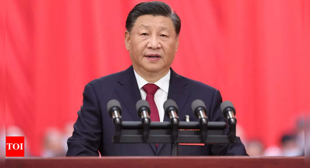 ‘Invisible hand’: Xi Jinping condemns US-led ‘suppression of China’ – Times of India