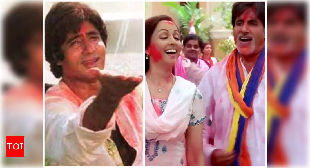 amitabh bachchan holi khele raghuveera