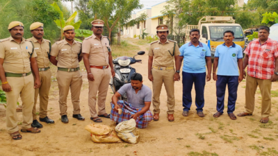 Man arrested for smuggling sea cucumbers in Tamil Nadu