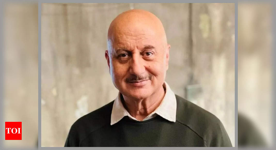 Anupam Kher: Every brick in the wall counts, even the worst films have contributed to my career – Exclusive – Times of India
