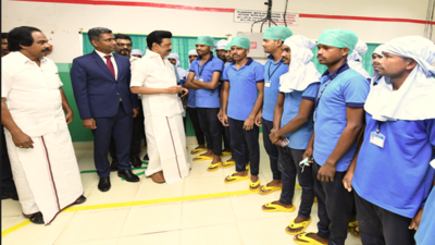 M K Stalin interacts with guest workers, asks them not believe in