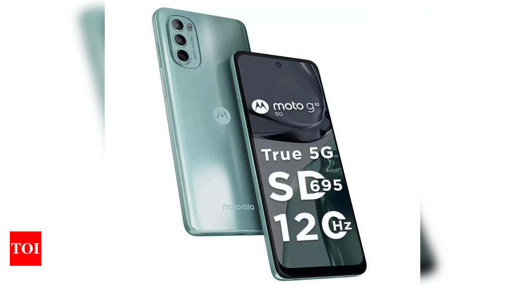 Moto G62 smartphone gets a price cut in India: New price, offers and more – Times of India