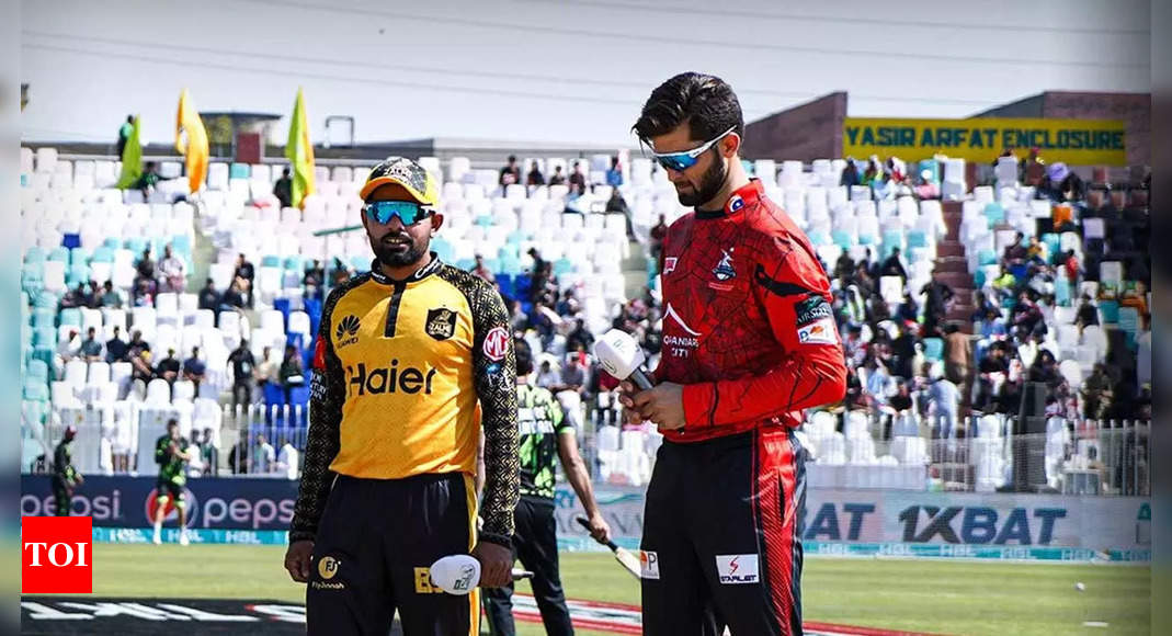 Peshawar Zalmi vs Lahore Qalandars Live Score, PSL 2023  – The Times of India