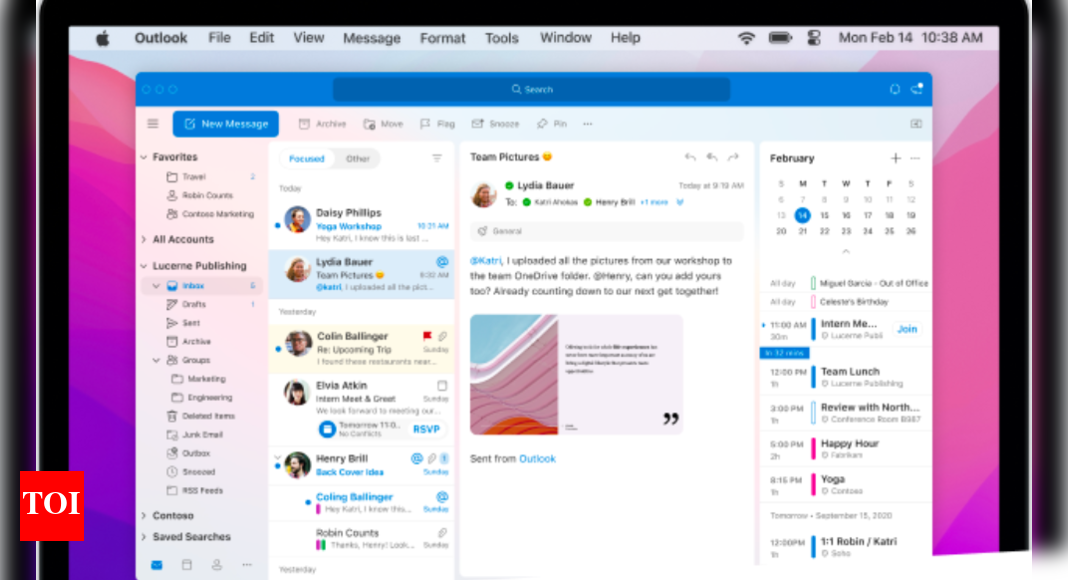 Outlook: Microsoft's redesigned Outlook for Mac app now free to use ...