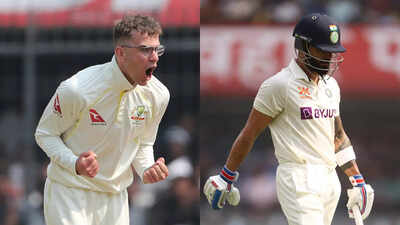 'It's been awesome': Todd Murphy enjoying 'daunting' battles with Virat Kohli