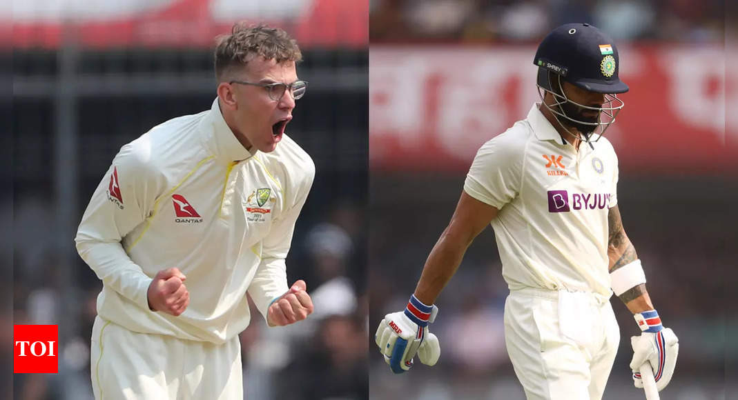 India Vs Australia: Todd Murphy enjoying ‘daunting’ battles with Virat Kohli | Cricket News – Times of India