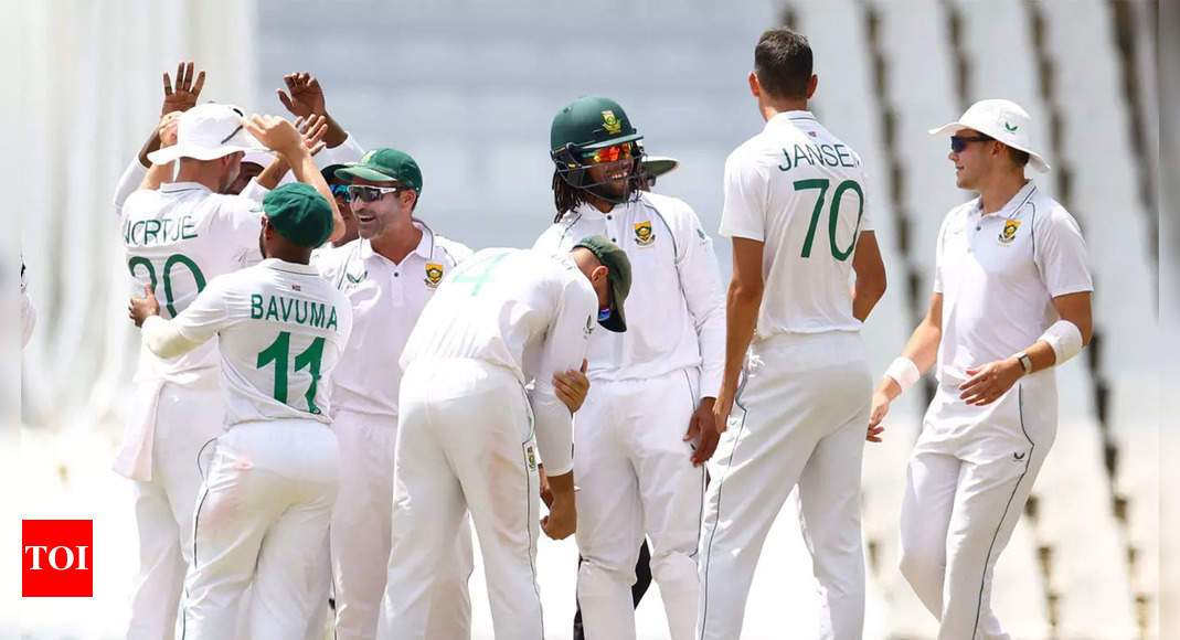 South Africa to field two spinners in second Windies Test | Cricket News – Times of India