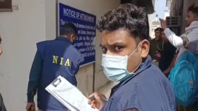 NIA seals property belonging to family of alleged gangster Kala Rana in Haryana's Yamunanagar