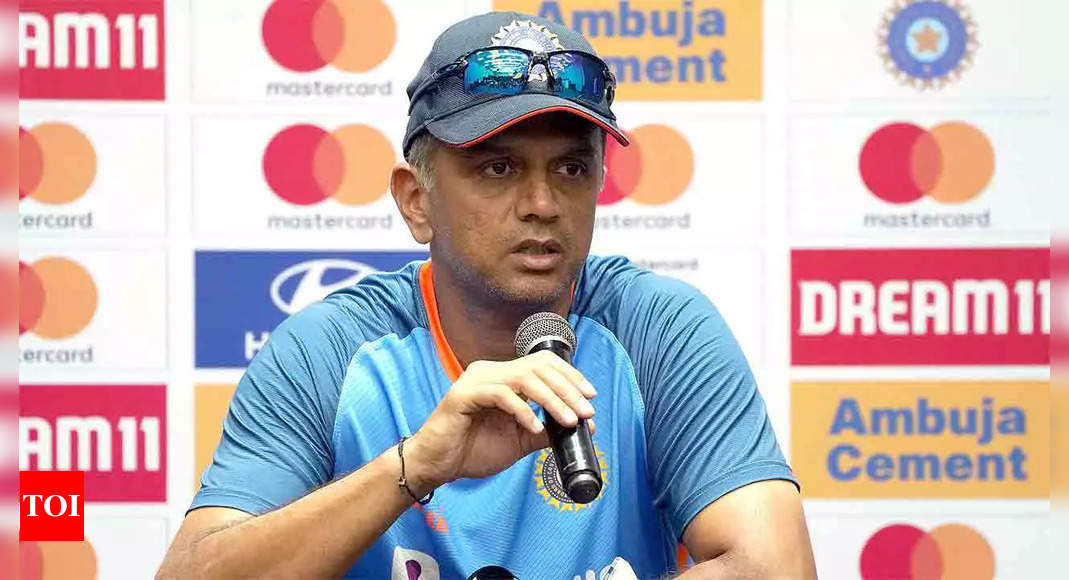 Rahul Dravid wants young batters to embrace challenge of playing on tough pitches | Cricket News – Times of India