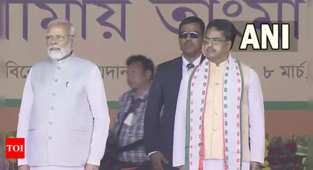 Manik Saha Oath Taking Live Updates Manik Saha Takes Oath As Tripura Cm In Presence Of Pm Modi 9803