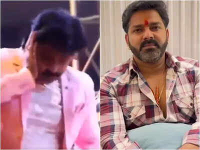 Pawan Singh gets attacked with stone while performance live on the stage | Bhojpuri Movie News - Times of India Pawan Singh gets attacked with stone while performance live on the stage | Bhojpuri Movie News - Times of India