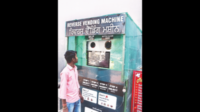 Lack of awareness, poor care fails plastic reverse vending machines in Ludhiana