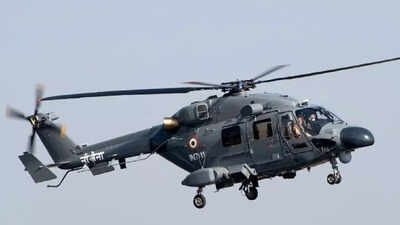 Indian Navy helicopter makes emergency landing off Mumbai coast; three personnel rescued